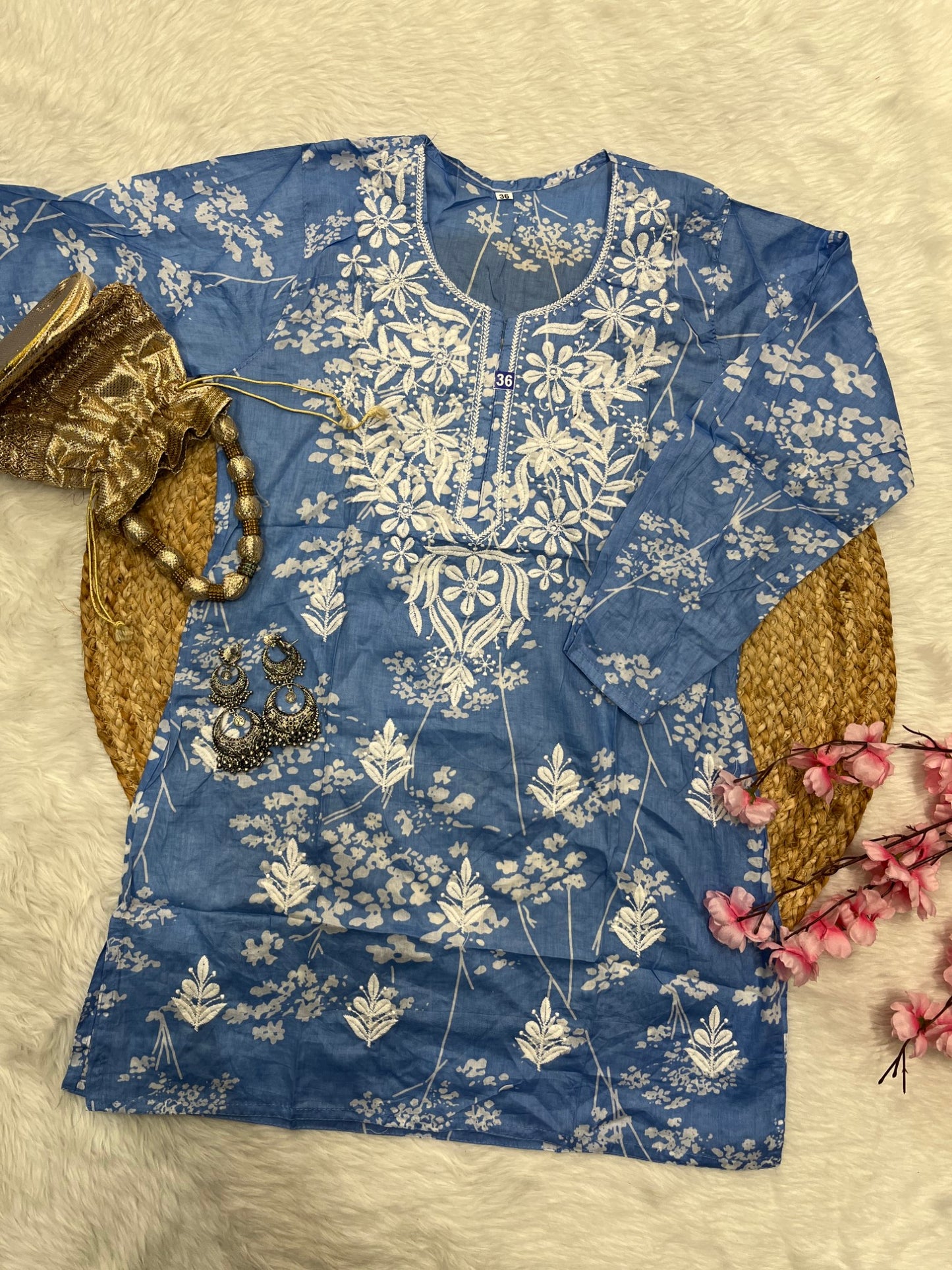 Raaz mul mul cotton short kurtis