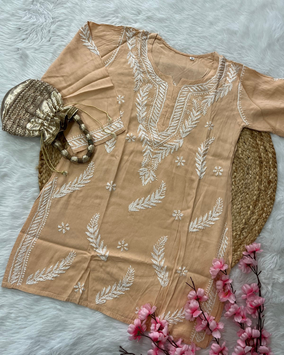 Bahr Rayon Short Kurti
