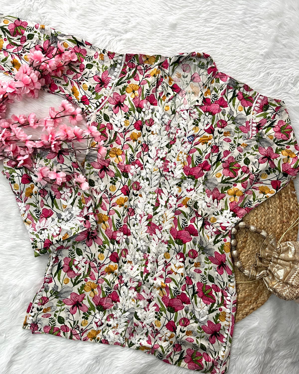 Aafia Rayon Printed Co-ord Set