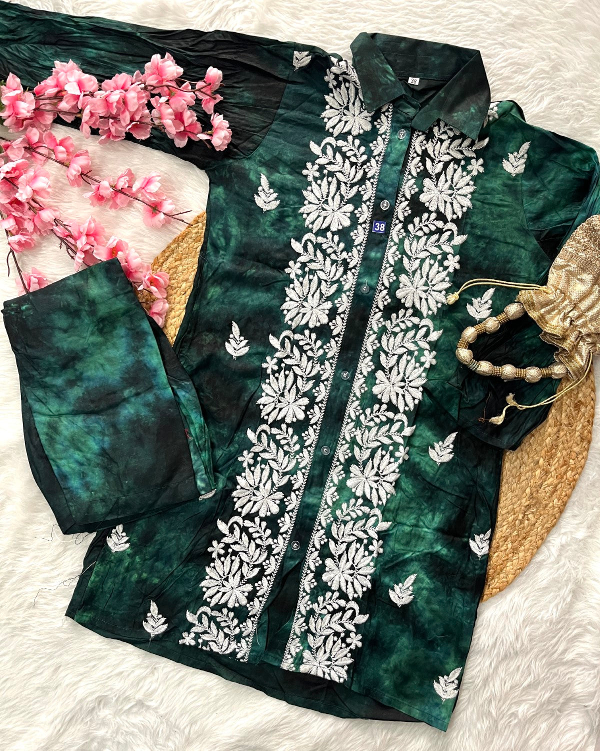Tahaa Rayon Tie Dye Co-Ord Set