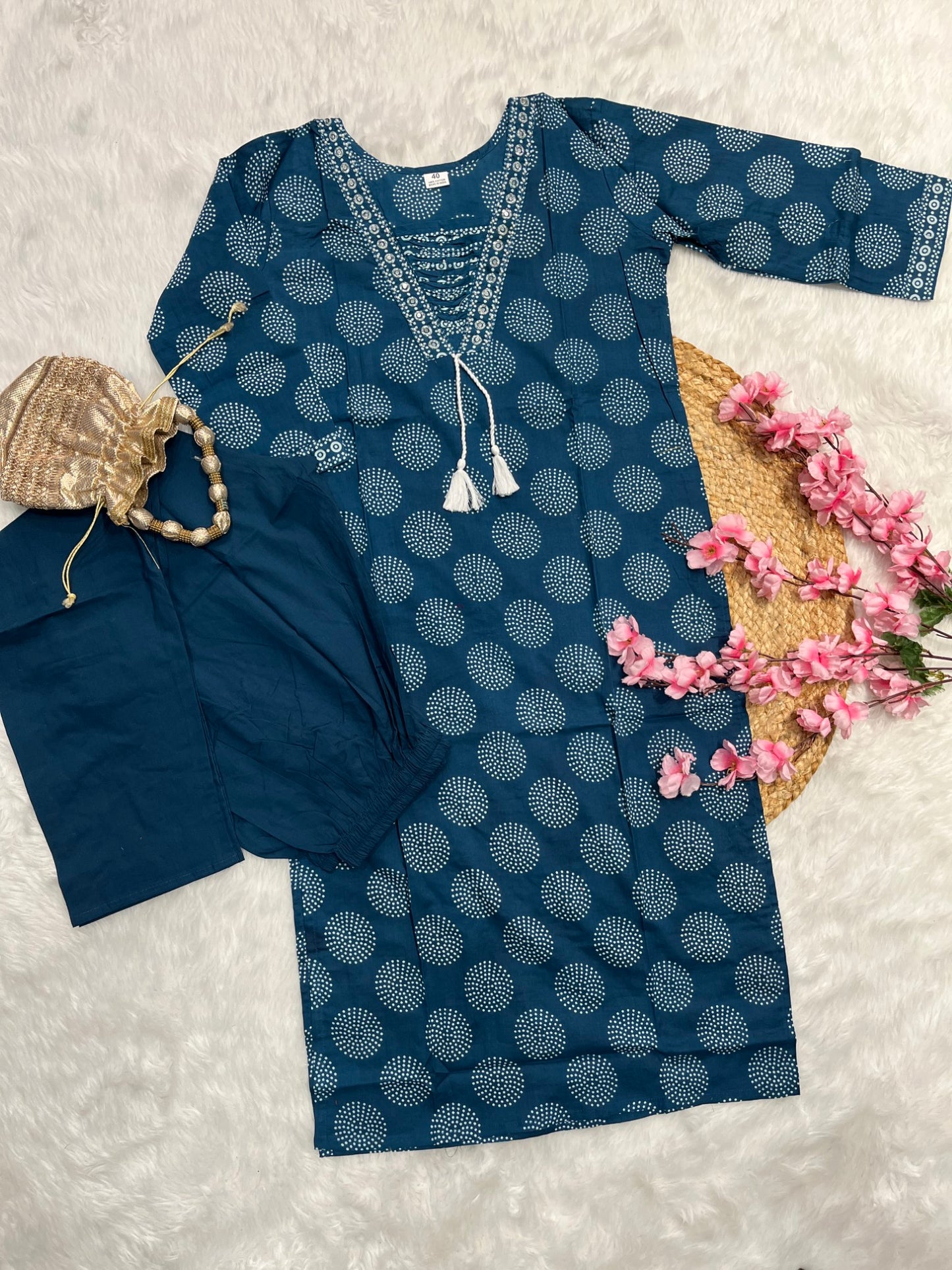 Cotton pant set