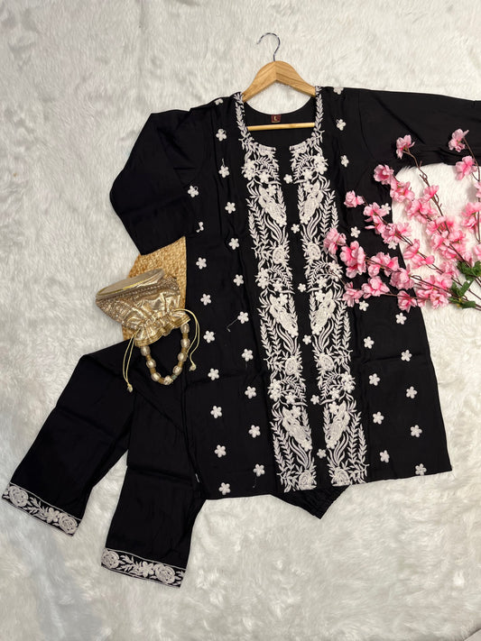 Chanderi co ord set