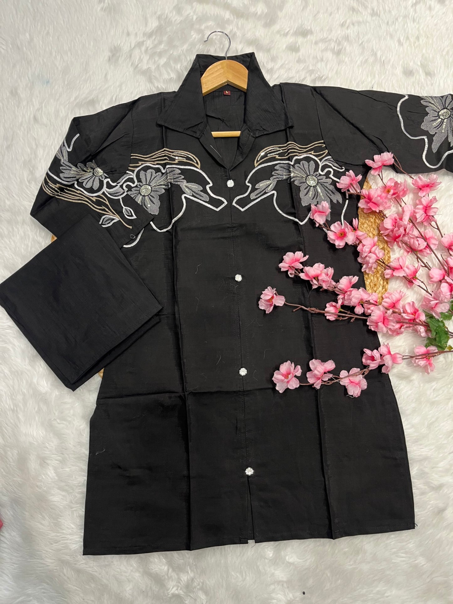 Chanderi co ord set