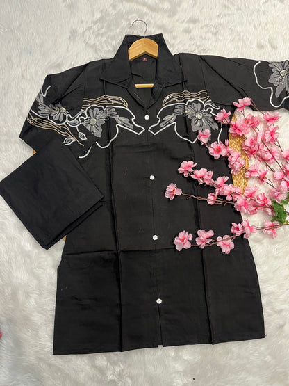 Chanderi co ord set