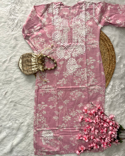 Bahaar Mul mul Cotton Small Patti Design