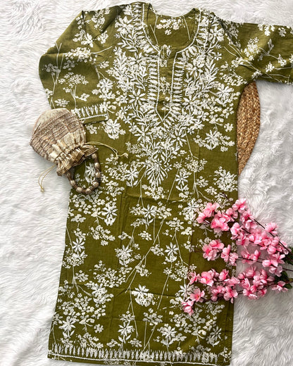 Bahaar Mul mul Cotton Small Patti Design