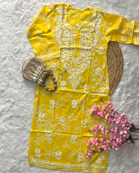 Bahaar Mul mul Cotton Small Patti Design