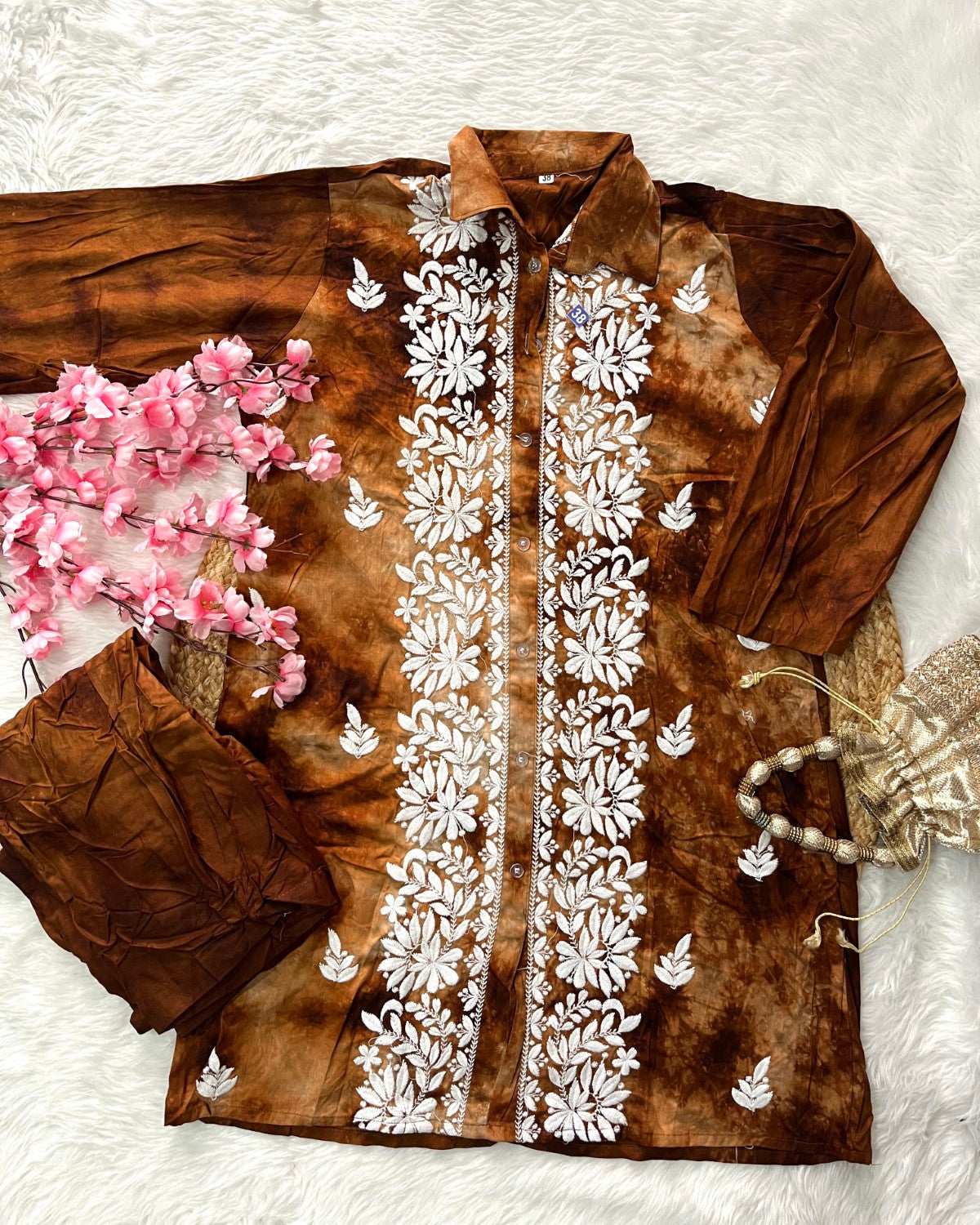 Tahaa Rayon Tie Dye Co-Ord Set