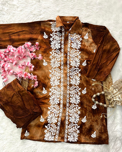 Tahaa Rayon Tie Dye Co-Ord Set