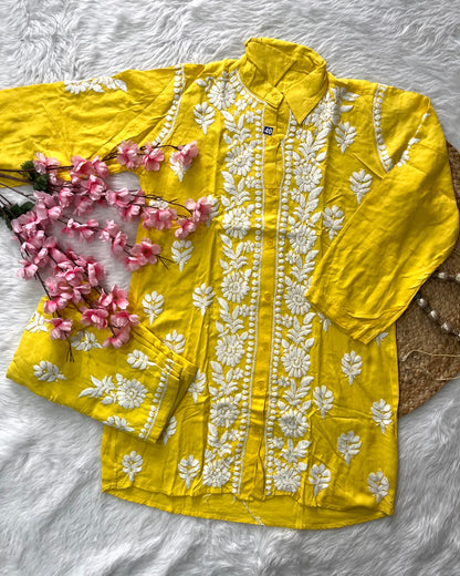 Taalim Modal Handwork Co-ord set